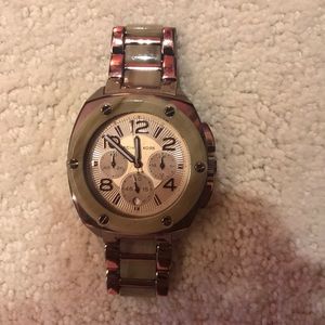 Michael Kors Rose Gold two tone watch